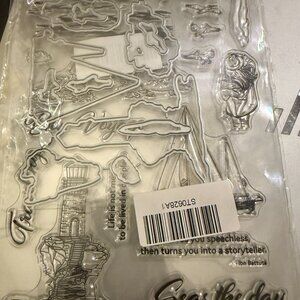 BEACH DAY Stamps and Metal Cutting Dies DIY Scrapbooking